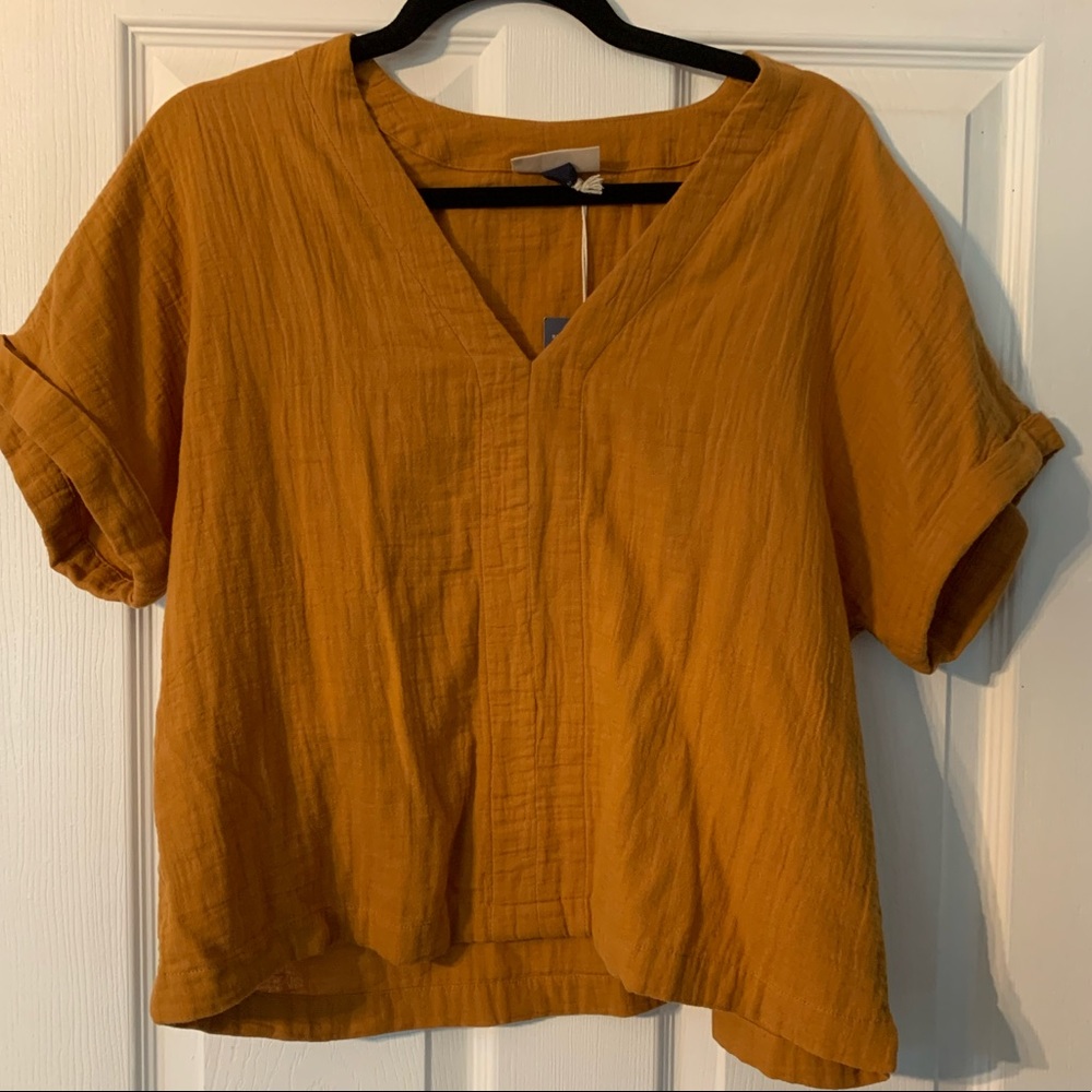 NWT Mustard Top